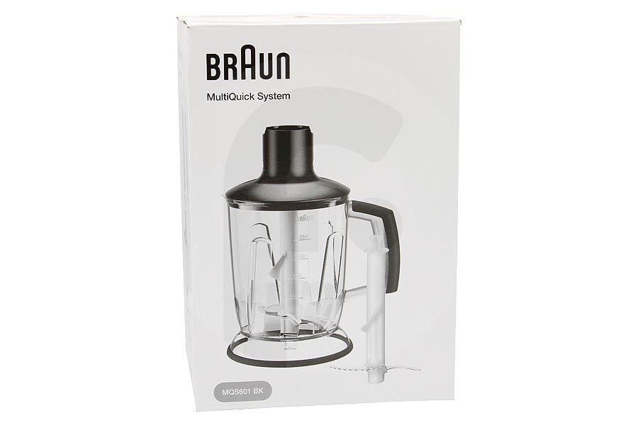 Braun Robot da cucina Braun MQS601BK Chopper AX22110047 Robot da cucina