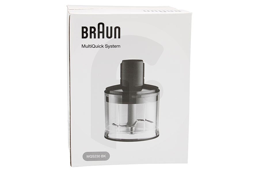 Braun Robot da cucina Braun MQS230BK Chopper AX22110050 Robot da cucina