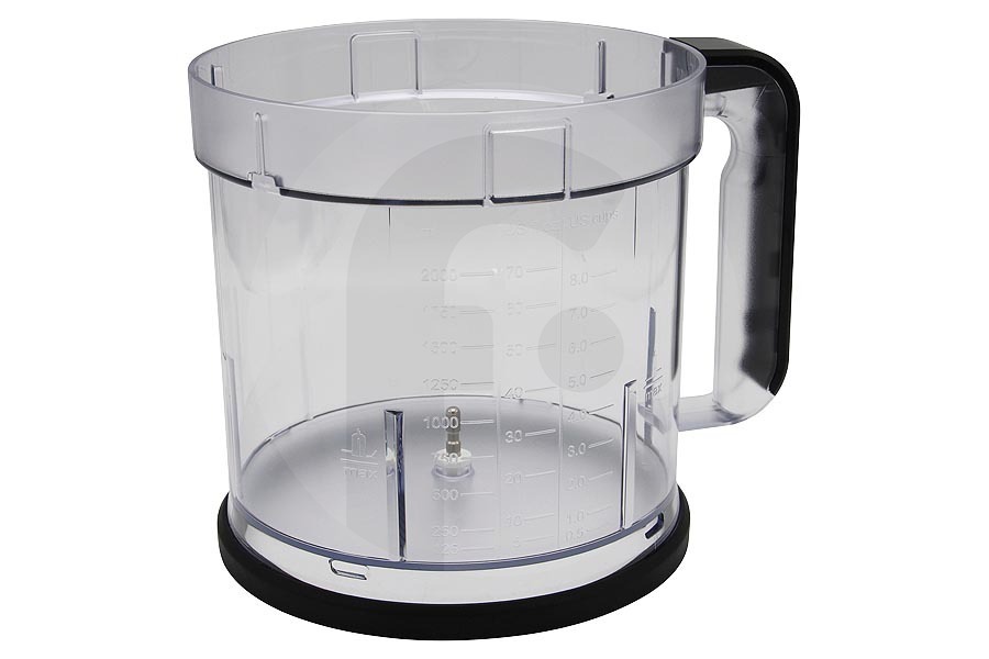 Braun Robot de cocina Braun recipiente excl. tapa robot de cocina AS00000225 apto para entre otros Multiquick9, MQ9087XL, MQ9098XL