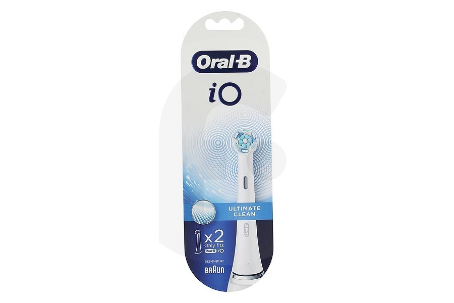 OralB Spazzolino elettrico Oral-B iO Ultimate Clean White 2 pezzi spazzolino elettrico 4210201301653 adatto a tra cui Oral B iO