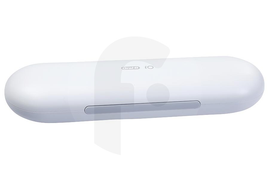 OralB 81739999 Spazzolino elettrico Oral-B custodia da viaggio per ricarica bianca spazzolino elettrico adatto a tra cui Serie iO 7, Serie iO 8, Serie iO 9