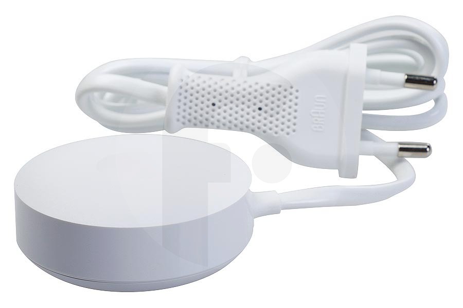 Braun Spazzolino elettrico Braun adattatore (cavo di ricarica, caricatore) bianco spazzolino elettrico 81739980 adatto a tra cui Serie iO 7, Serie iO 8, Serie iO 9