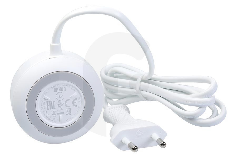 Braun Spazzolino elettrico Braun adattatore (cavo di ricarica, caricatore) bianco spazzolino elettrico 81739980
