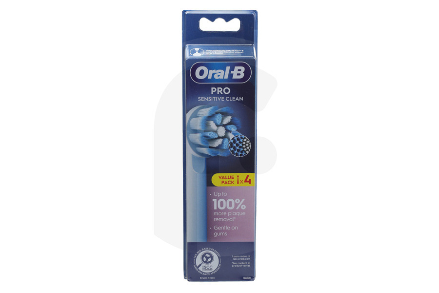 OralB 8700216987608 Spazzolino elettrico OralB Oral-B Sensitive Clean 4 pezzi 8006540892473 Spazzolino da denti adatto a tra cui Spazzolini da denti Oral-B