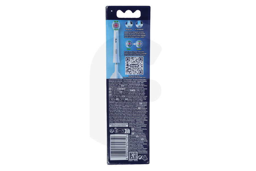 OralB  OralB Oral-B 3D White Bürstenköpfe 4 Stück 8006540894750 Zahnbürste