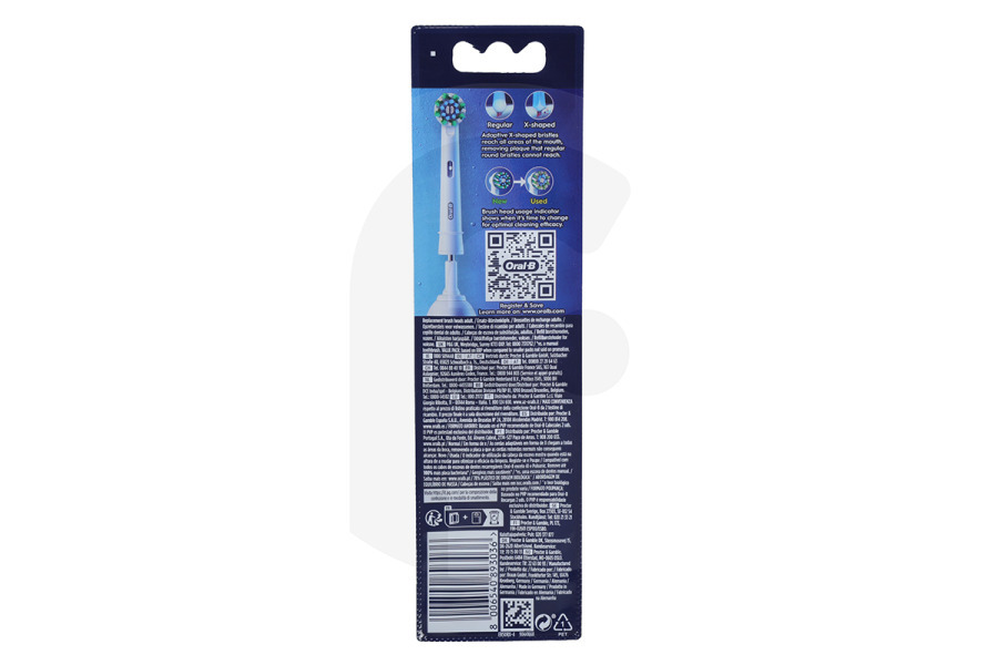 OralB  OralB Oral-B Cross Action 4 pezzi 8006540893036 Spazzolino da denti