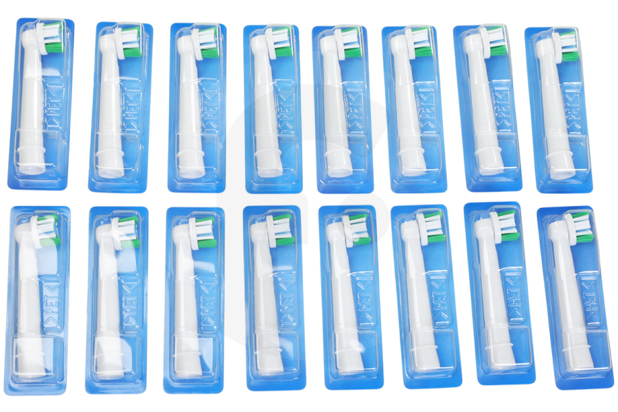 OralB Cepillo de dientes eléctrico OralB set de cepillos de dientes Precision Clean blanco 16 unidades para cuidado personal ORB859773 apto para entre otros Cepillos de dientes Oral-B