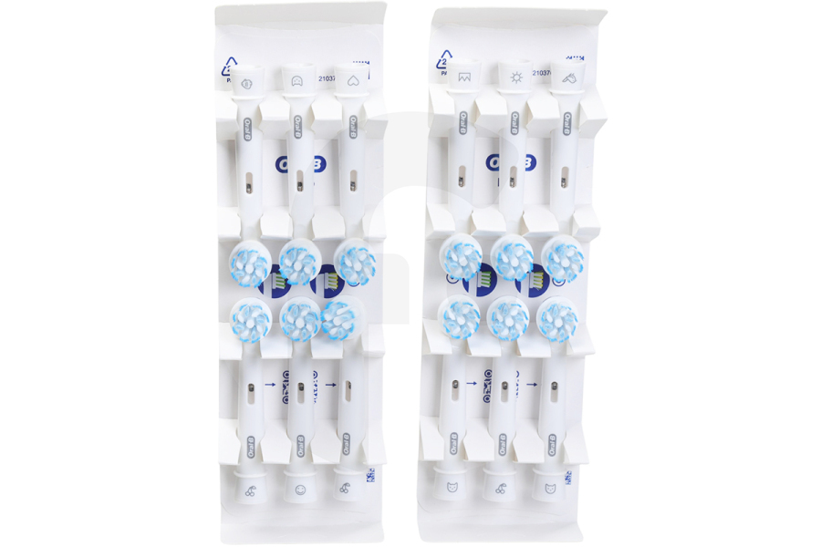 OralB  OralB set de cepillos de dientes Sensitive Clean blanco 12 unidades para cuidado personal ORB859933