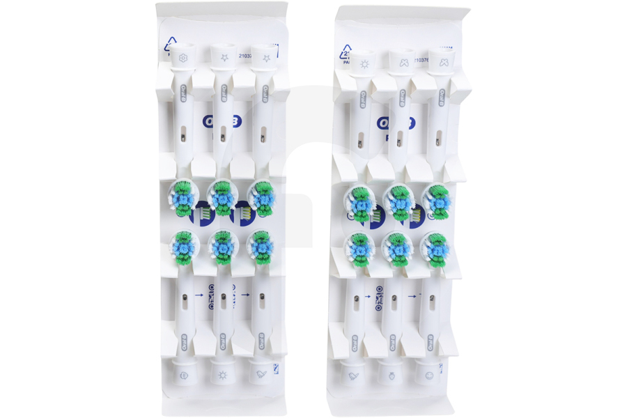 OralB  OralB set de cepillos de dientes Precision Clean blanco 12 unidades para cuidado personal ORB855683