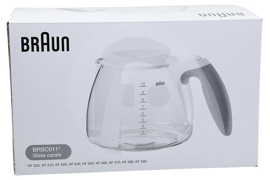 Braun Macchina del caffè Braun caffettiera (caraffa in vetro) incl. coperchio macchina del caffè AX13210011