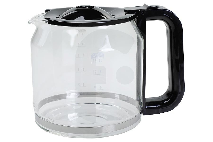 Braun DeLonghi caffettiera (caraffa in vetro) incl. coperchio macchina del caffè SX1043 adatto a tra cui ICM15210, ICM152101