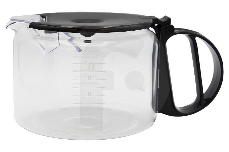 Braun Macchina del caffè Braun caraffa da caffè (caffettiera, caraffa in vetro) incl. coperchio con blocco aroma macchina da caffè AX13210010 adatto a tra cui BRSC010, KF47