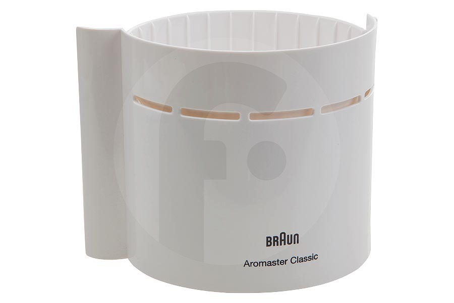 Braun Macchina del caffè Braun supporto filtri (bianco) macchina da caffé AS00000044 adatto a tra cui KF 40-92