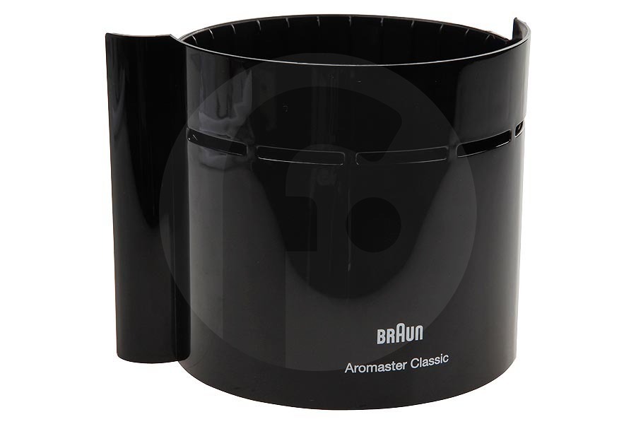 Braun Macchina del caffè Braun Supporto filtro (nero) macchina del caffè AS00000045 adatto a tra cui KF 45-46-47-82-83
