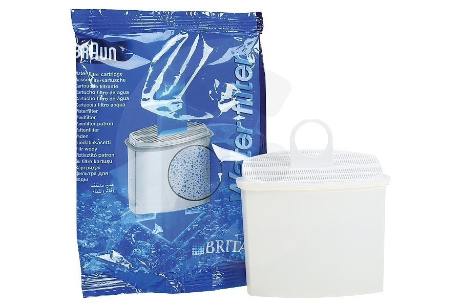 Braun AX13210006 Cafetera Filtro de agua Cafetera PureAqua, KWF2 apto para entre otros Aroma seleccionar