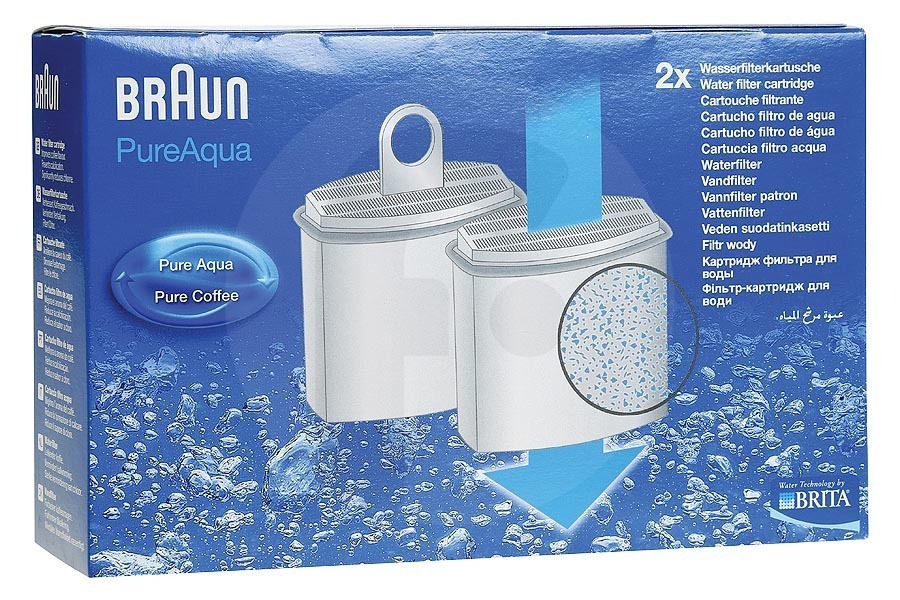 Braun Macchina del caffè Braun Filtro Acqua Macchina del caffè PureAqua, KWF2