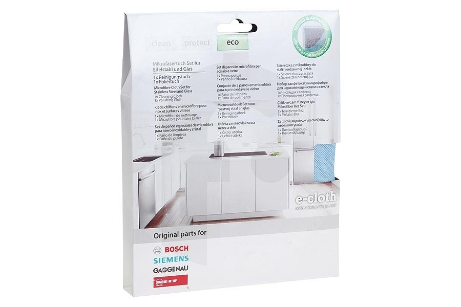 Constructa Campana extractora Paño de limpieza para campana extractora, estufa y horno 00466148