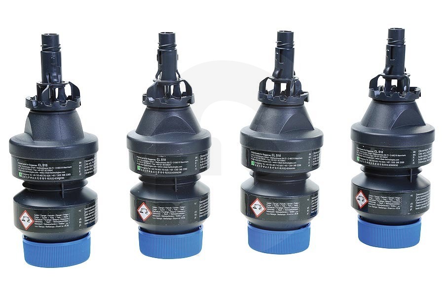 Profilo 17008338 Cartuchos de limpieza 4 piezas para Gaggenau y otros horno de vapor combinado 17006129, CLS10 040 apto para entre otros Horno Combi De Vapor