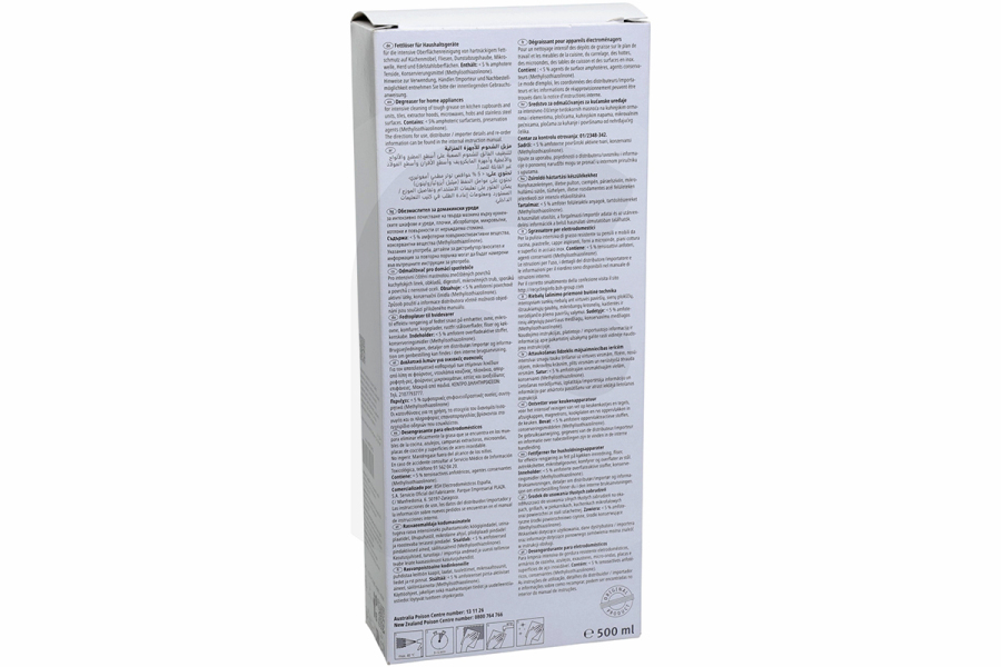 Zelmer Microonde Sgrassatore spray 500 ml per Bosch, Siemens e altri 312207, 00312207