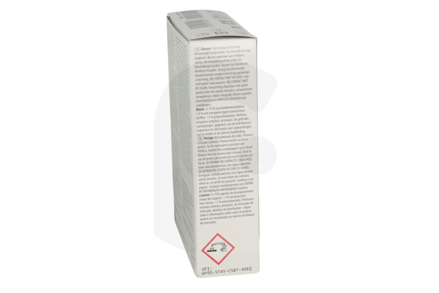 Siemens Lavastoviglie Detergente 4 pezzi da 45gr per Bosch, Siemens e altri lavastoviglie 312193, 00312193