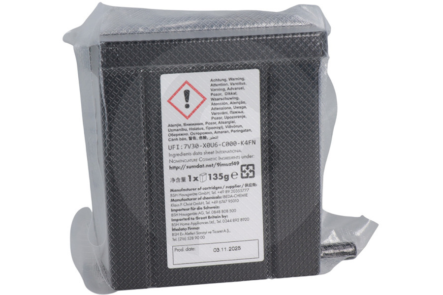 Gaggenau  GA022140 Cartuccia decalcificante per macchina da caffè Gaggenau 00312567