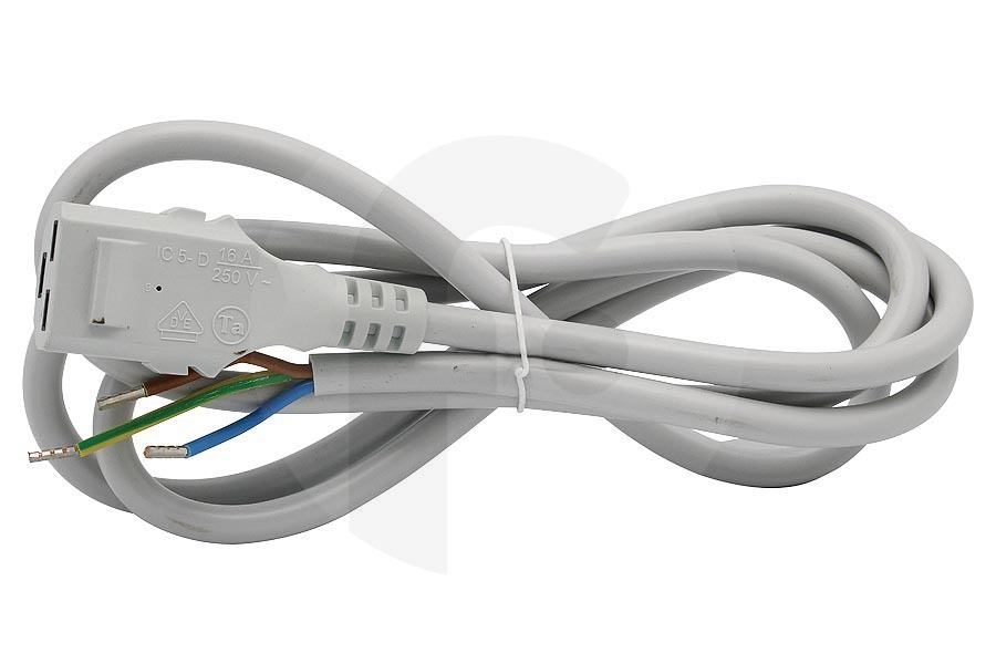 Bosch Horno Cable de alimentación (cable de conexión) para Bosch, Siemens y otros horno 644823, 00644823 apto para entre otros HB23AB522S, HBA13B253B, HBA73B550B