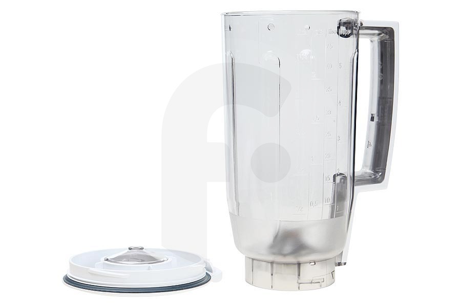 Bosch Frullatore Caraffa frullatore (bicchiere di miscelazione, caraffa miscelatrice) completa per Bosch, Siemens e altri robot da cucina 703198, 00703198