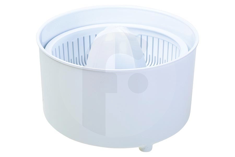 Siemens 461345, 00461345 Robot de cocina Exprimidor de cítricos incl. cono blanca para Bosch, Siemens y otros robot de cocina MUZ4ZP1, 00461345 apto para entre otros Máquinas de cocina MUM4