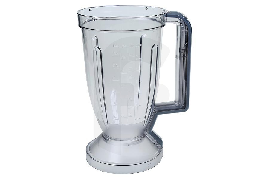 Bosch Robot da cucina Caraffa frullatore (recipiente, caraffa miscelatrice) escl. lama per Bosch, Siemens e altri robot da cucina 743883, 00743883 adatto a tra cui MCM64060, MCM68840, MCM62020
