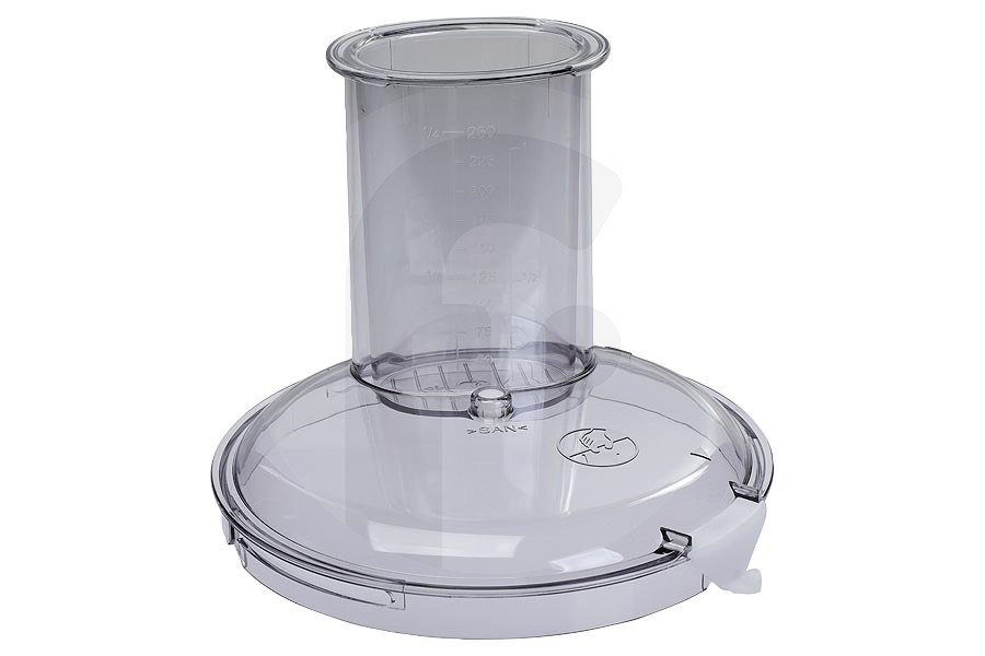 Profilo Robot da cucina Tappo (coperchio) del recipiente incl. premitore per Bosch, Siemens e altri robot da cucina 657227, 00657227 adatto a tra cui MCM2054, MCM2150, ZFP1000W