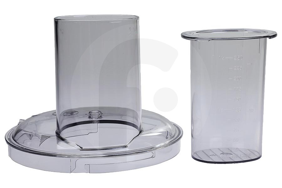 Profilo Robot da cucina Tappo (coperchio) del recipiente incl. premitore per Bosch, Siemens e altri robot da cucina 657227, 00657227