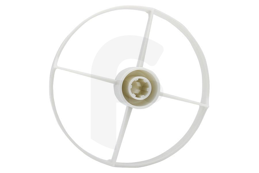 Bosch Robot da cucina Supporto (trascinatore, anello) del disco di taglio bianco per Bosch, Siemens e altri robot da cucina 88256, 00088256