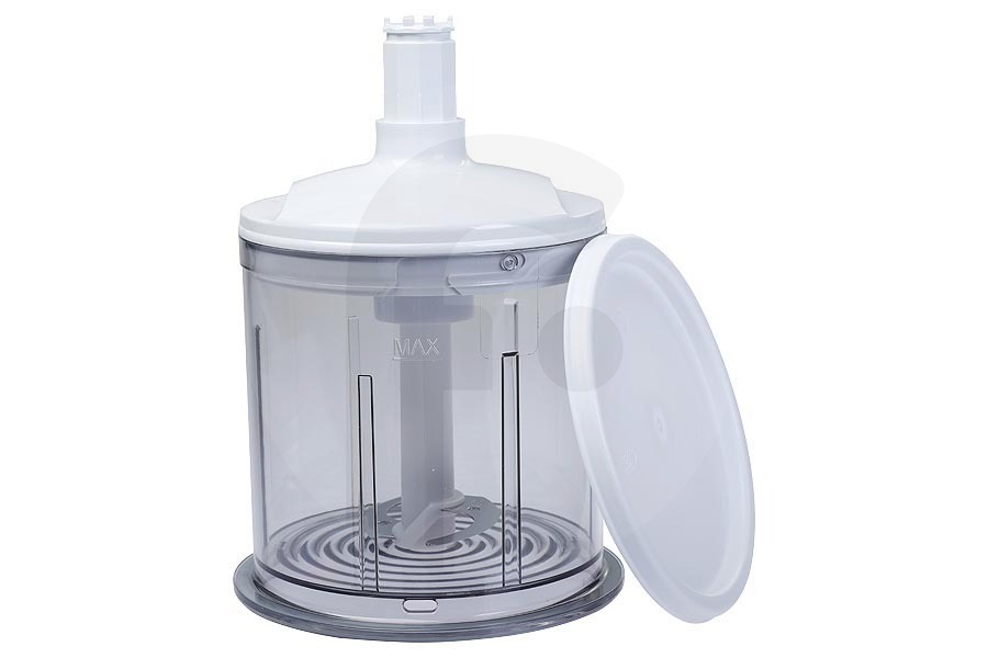 Bosch Robot de cocina Picadora (cubo, bol, recipiente) completo mezclador 574755, 00574755, MFZ4050 apto para entre otros MFQ4070, MSM7700, MFQ4020