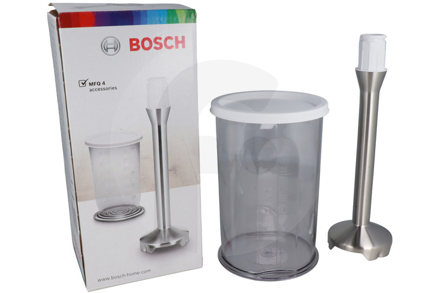Siemens 573642, 00573642 Robot da cucina Bosch MFZ4060 piede miscelatore Incl. tazza di misurazione 573642 00573642 adatto a tra cui MFQ4
