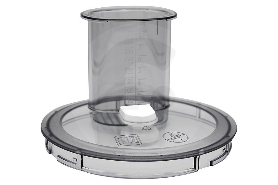 Bosch Robot de cocina tapa (cubierta) cuchilla para Bosch, Siemens y otros robot de cocina 12018135 apto para entre otros MUM4856EU, MUM4406, MUZ4DS4