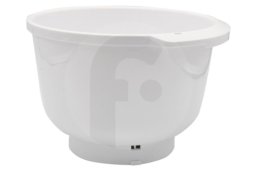 Bosch Robot de cocina Recipiente de 3,9L de plástico blanco para Bosch, Siemens y otros robot de cocina 709342, 00709342 apto para entre otros MUM58253, MUZ5BS1, MUM59343