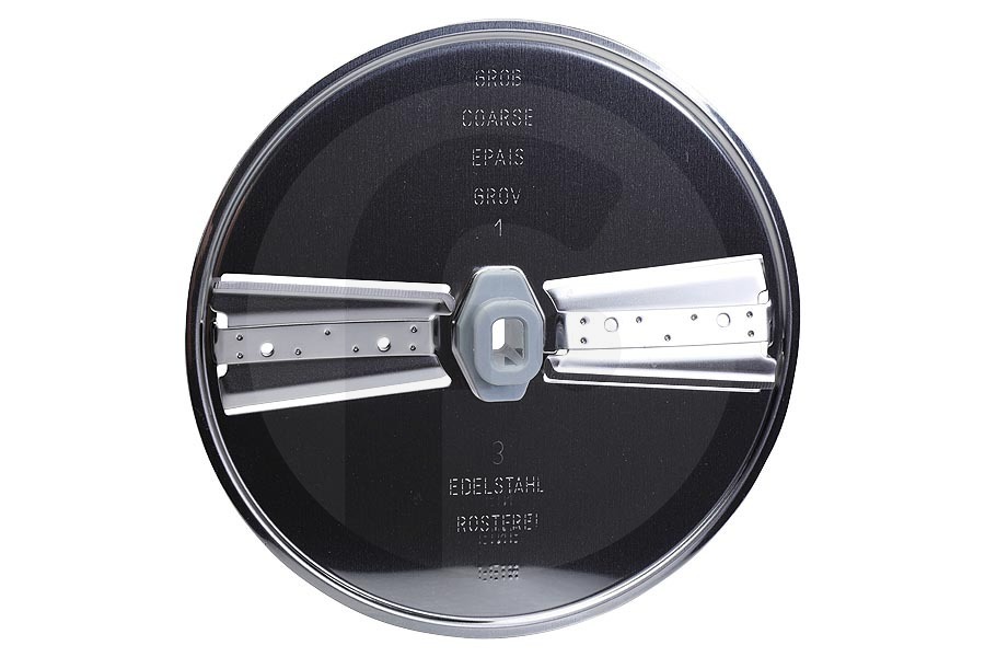 Siemens Robot de cocina Rallador (disco de corte, disco para cortar) grueso para Bosch, Siemens y otros robot de cocina 260840, 00260840 apto para entre otros MCM2100, MCM2220, MK22201