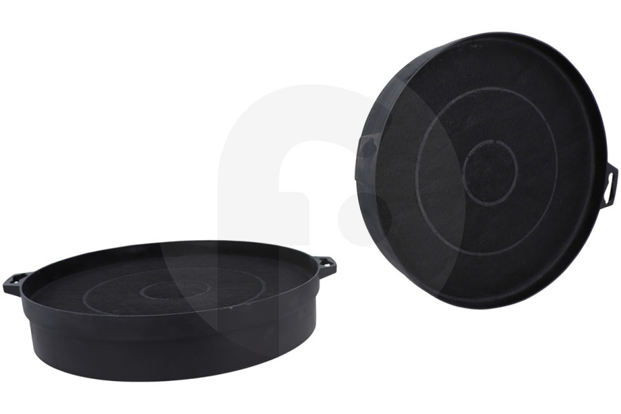 Constructa Campana extractora Filtro de carbón circular ⌀ 20cm 2 piezas Campana extractora 00353121
