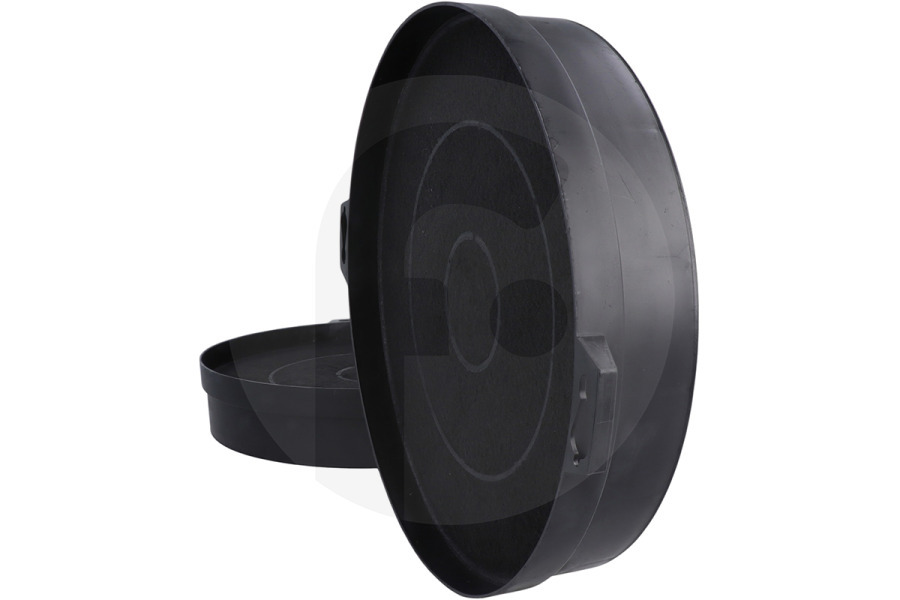 Constructa Campana extractora Filtro de carbón circular ⌀ 20cm 2 piezas Campana extractora 00353121