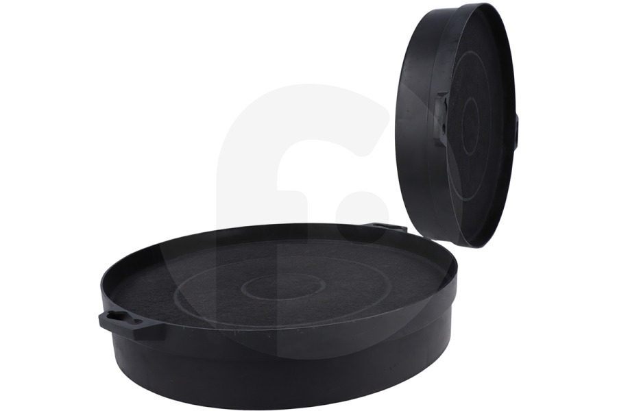 Constructa Campana extractora Filtro de carbón circular ⌀ 20cm 2 piezas Campana extractora 00353121