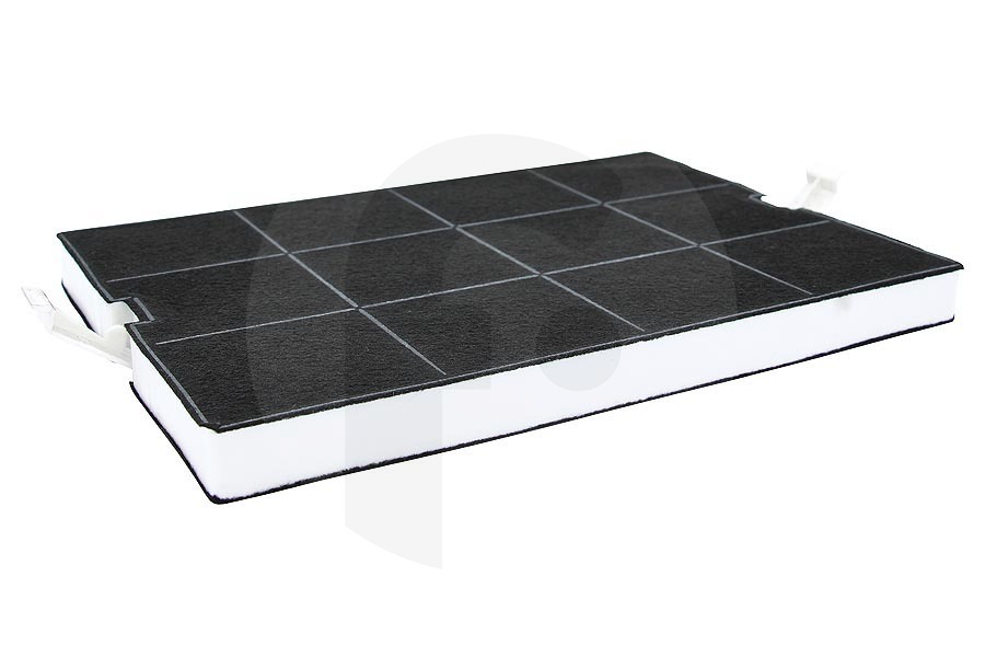 Eurofilter Campana extractora Eurofilter filtro de carbón (filtro de carbón activado) rectangular con 2 soportes campana extractora 00351210