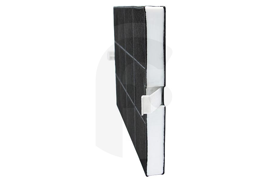 Eurofilter Campana extractora Eurofilter filtro de carbón (filtro de carbón activado) rectangular con 2 soportes campana extractora 00351210