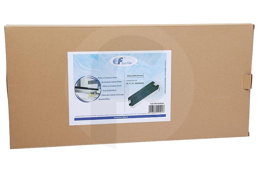Alternative Dunstabzugshaube Eurofilter Kohlefilter (Fettfilter) für Umluftbetrieb für u.a. Bosch, Siemens Dunstabzugshaube 460367, 00460367