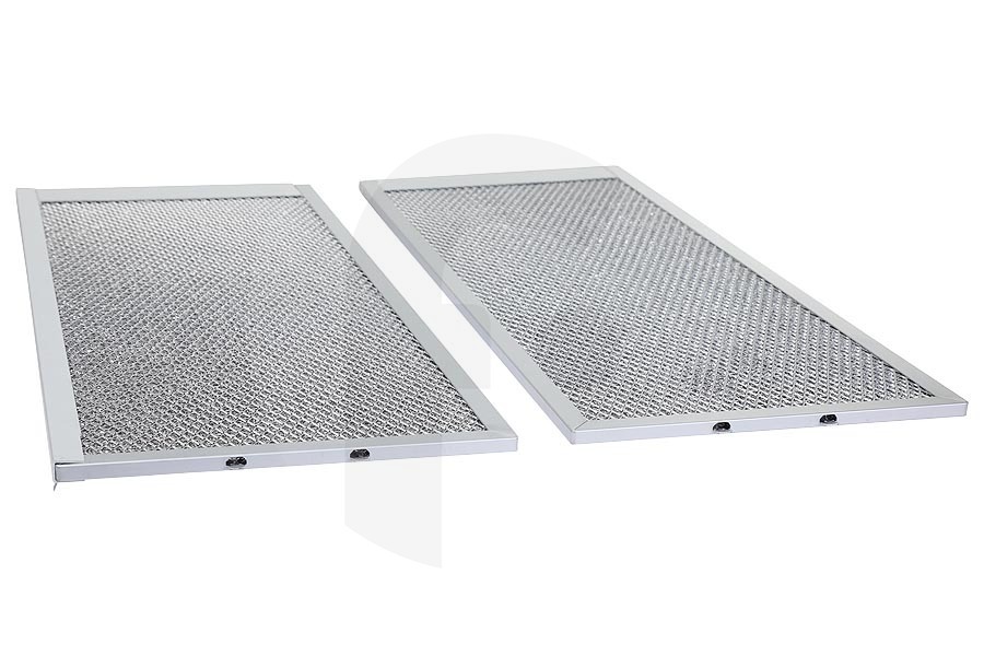 Bosch Dunstabzugshaube Fettfilter (Metallfilter, Aluminiumfilter) 530x206mm 2 Stück für u.a. Bosch, Siemens Dunstabzugshauben 460007, 00460007