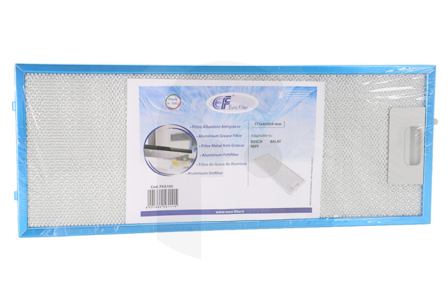 Alternatief Campana extractora Filtro Eurofilter 00352813 Campana extractora apto para entre otros LI23030, LI23530, DAM 40