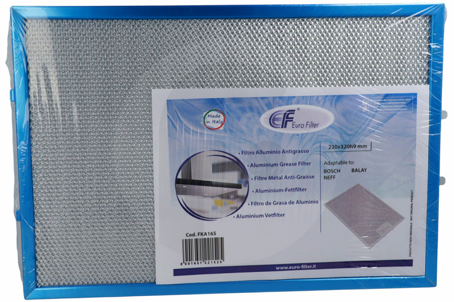 Alternatief Campana extractora Filtro Eurofilter 00362380 Campana extractora