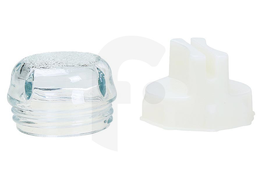 Bosch 647309, 00647309 Horno Pantalla/vidrio protector de lámpara para horno 00647309 apto para entre otros HE40544, HB330550