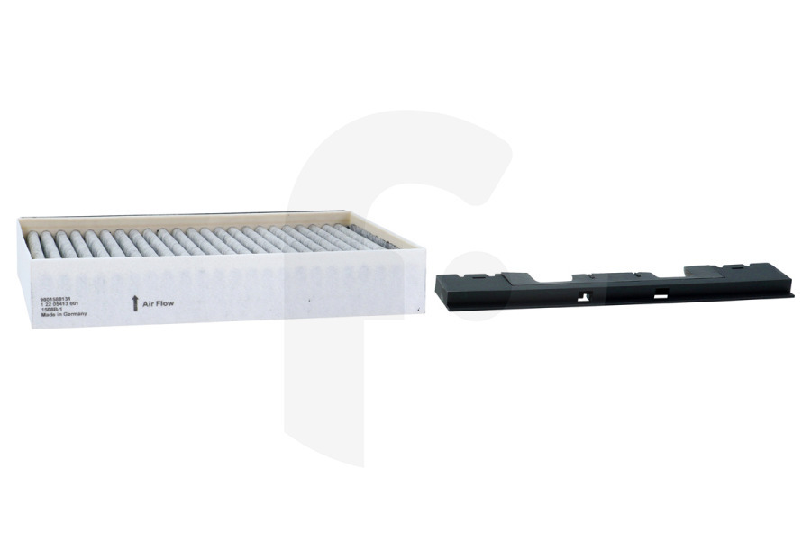 Profilo Cappa aspirante Filtro di ricircolo (filtro a carbone) CleanAir per Bosch, Siemens e altri cappa aspirante 11049701