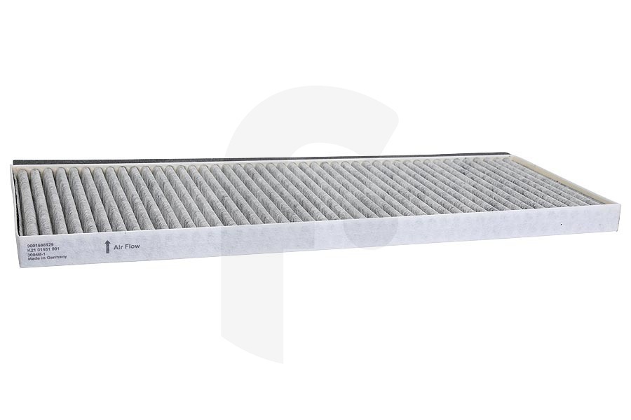 Bosch Cappa aspirante Filtro a carbone (filtro di ricircolo) attivato Clean Air Standard odor per Bosch, Siemens e altri cappa da cucina 17006837
