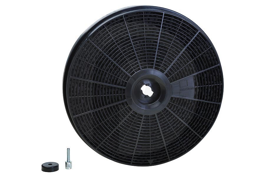 Siemens 665713, 00665713 Campana extractora Filtro de carbón (filtro de carbón activado) redondo para Bosch, Siemens y otros cocina 00665713 apto para entre otros LU18152FF01, DHU670UFF01